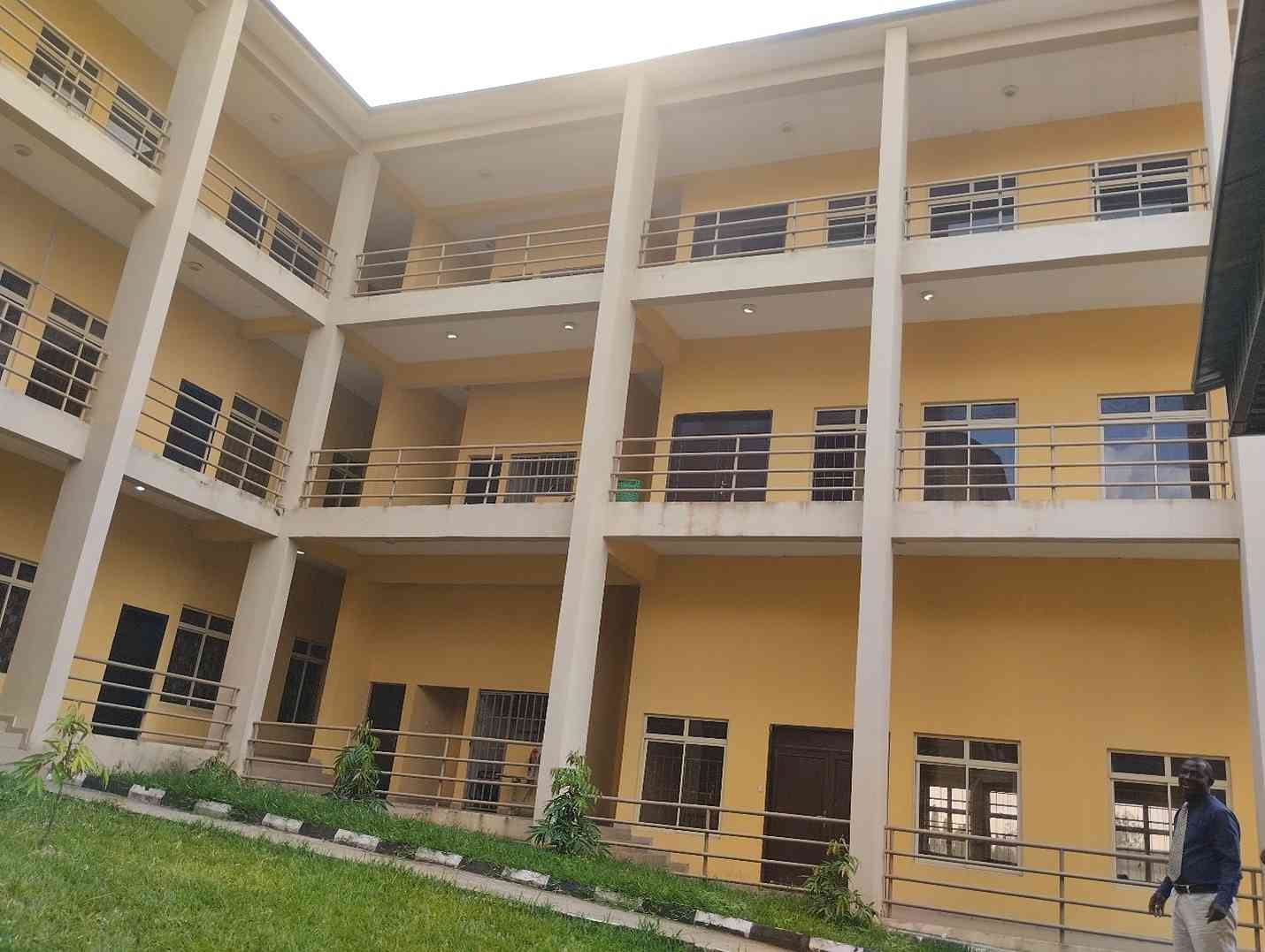 New Faculty Building Back view