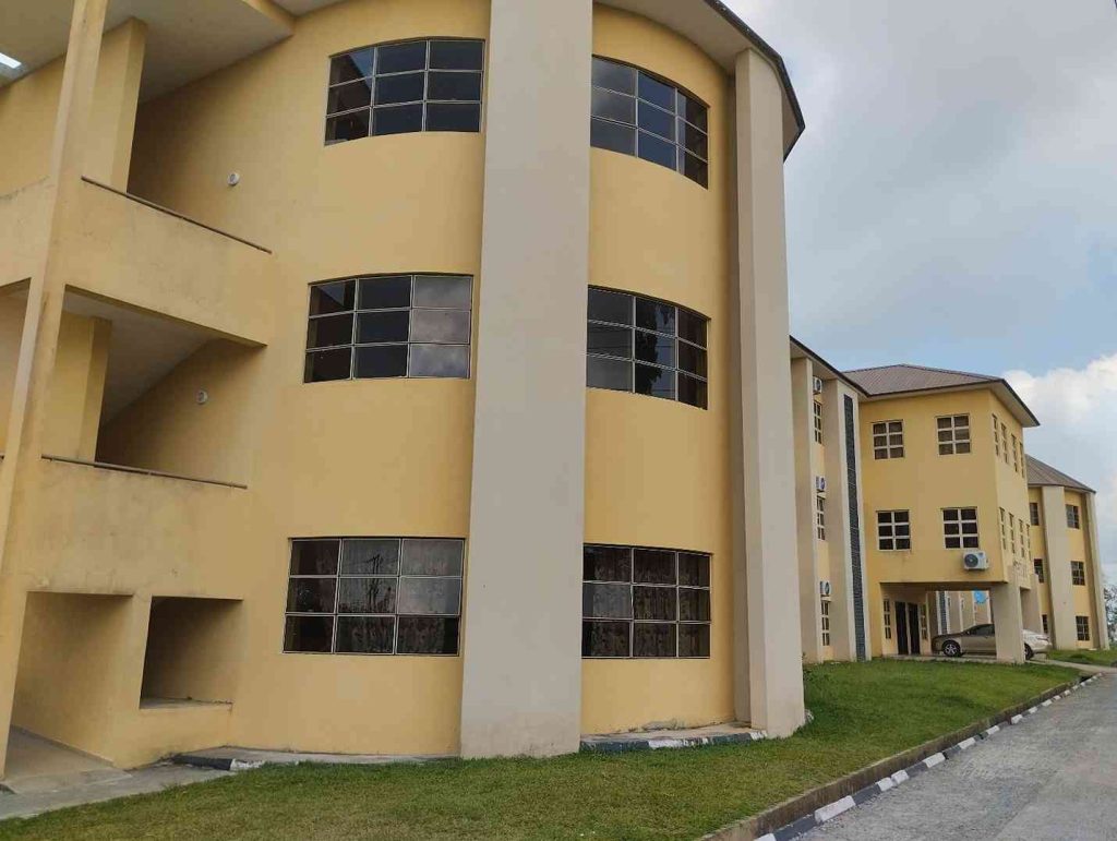 New Faculty Building Side view