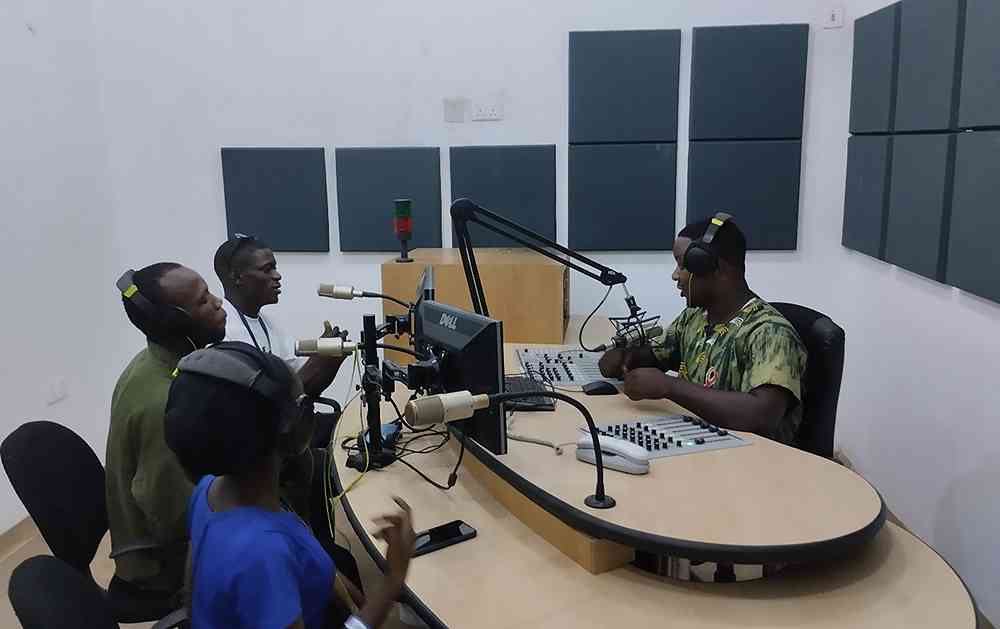 OOU 92.1FM Studio
