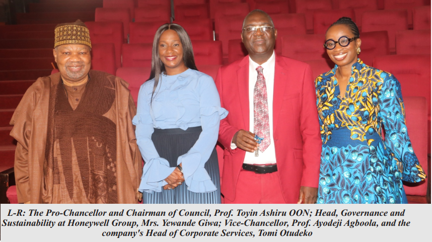 VARSITY RECEIVES NEW OBA OTUDEKO ADMINISTRATIVE BUILDING